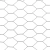 Kanaverkko teräs PVC pinnoitteella silmäkoko 50mm 25x0.5m harmaa