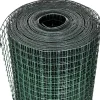 Kanaverkko 12x12mm galvanoitu PVC pinnoitteella 10x1m vihreä