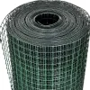 Kanaverkko 16x16mm galvanoitu PVC pinnoitteella 10x1m vihreä