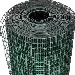 Kanaverkko 19x19mm galvanoitu PVC pinnoitteella 25x1m vihreä