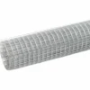 Kanaverkko 19x19mm galvanoitu teräs 10x1.5m hopea