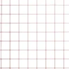 Kanaverkko 19x19mm teräs PVC pinnoitteella 25x1m punainen