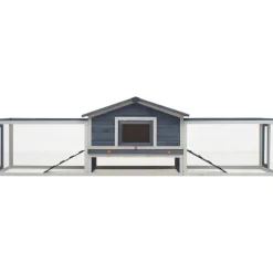 Kaninkoppi, 303x60x86cm, harmaa