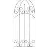 Kasvitelineet 3 kpl musta 40x100 cm rauta