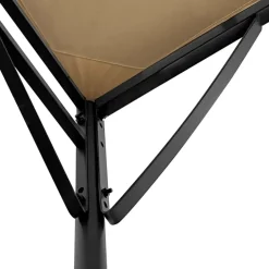 Katos taupe 2x2,3 m 180 g/m² kangas ja teräs