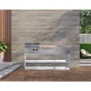 Kesäkeittiön perusmoduuli Myoutdoorkitchen 180 cm 3 moduulia ruostumaton teräs