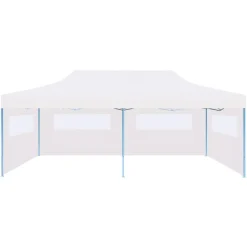 Kokoontaitettava pop-up juhlateltta 3x6 m valkoinen
