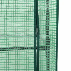 Kukkalaatikko kasvihuonepeitteellä rottinkityyli 80x40x140 cm (15833)