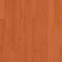 Kukkalaatikko puutarhaan vahanruskea 90x40x49,5 cm täysi mänty (47375)
