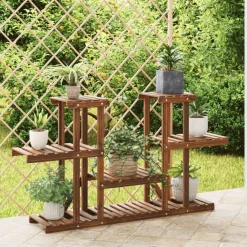 Kukkateline 81x25x75,5 cm, kuusta