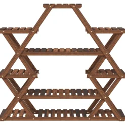 Kukkateline 81x25x75,5 cm, kuusta