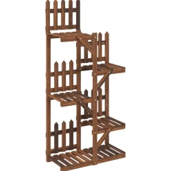 Kukkateline 81x25x75,5 cm, kuusta
