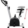 Kuntopyörä satulalla, musta