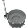 Kylpytynnyri Kirami Comfort Family L Cube, 6-8 hlöä, EP NightBlack/LightGray