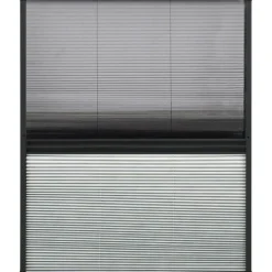 Laskostettu hyönteisverkko ikkunaan alumiini 60x80 cm kaihdin
