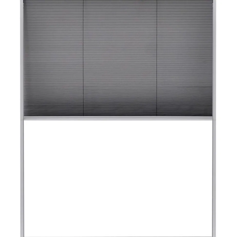 Laskostettu hyönteisverkko ikkunaan 80x100cm alumiini