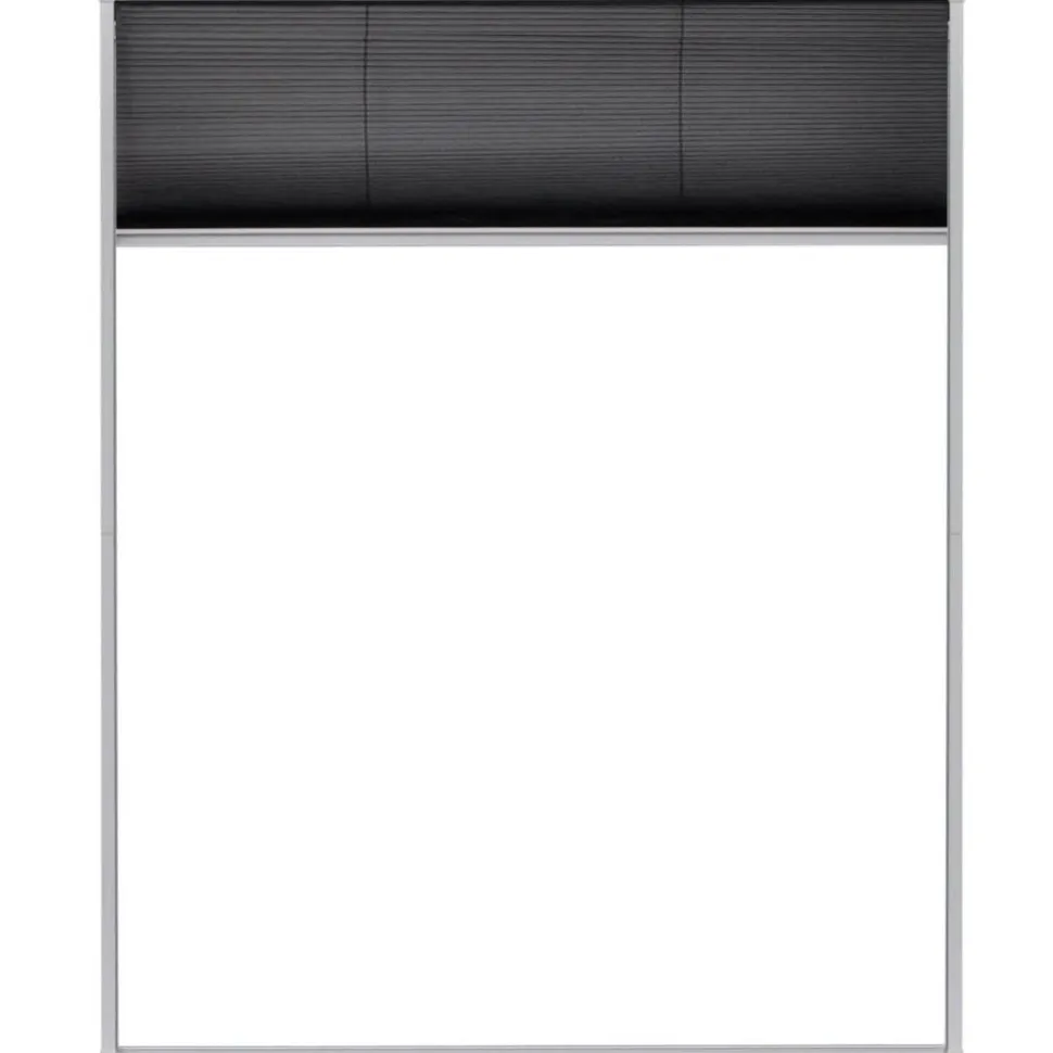 Laskostettu hyönteisverkko ikkunaan 80x100cm alumiini