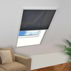 Laskostettu hyönteisverkko ikkunaan 80x120cm alumiini