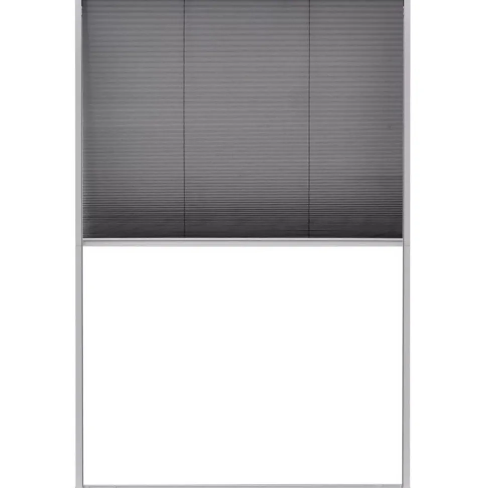 Laskostettu hyönteisverkko ikkunaan 80x120cm alumiini