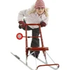 Lasten potkukelkka Esla T2 100-130 cm punainen