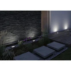 LED-terassivalaisin Paulmann Ito, IP67, 252x49mm, 3000K, antrasiitti