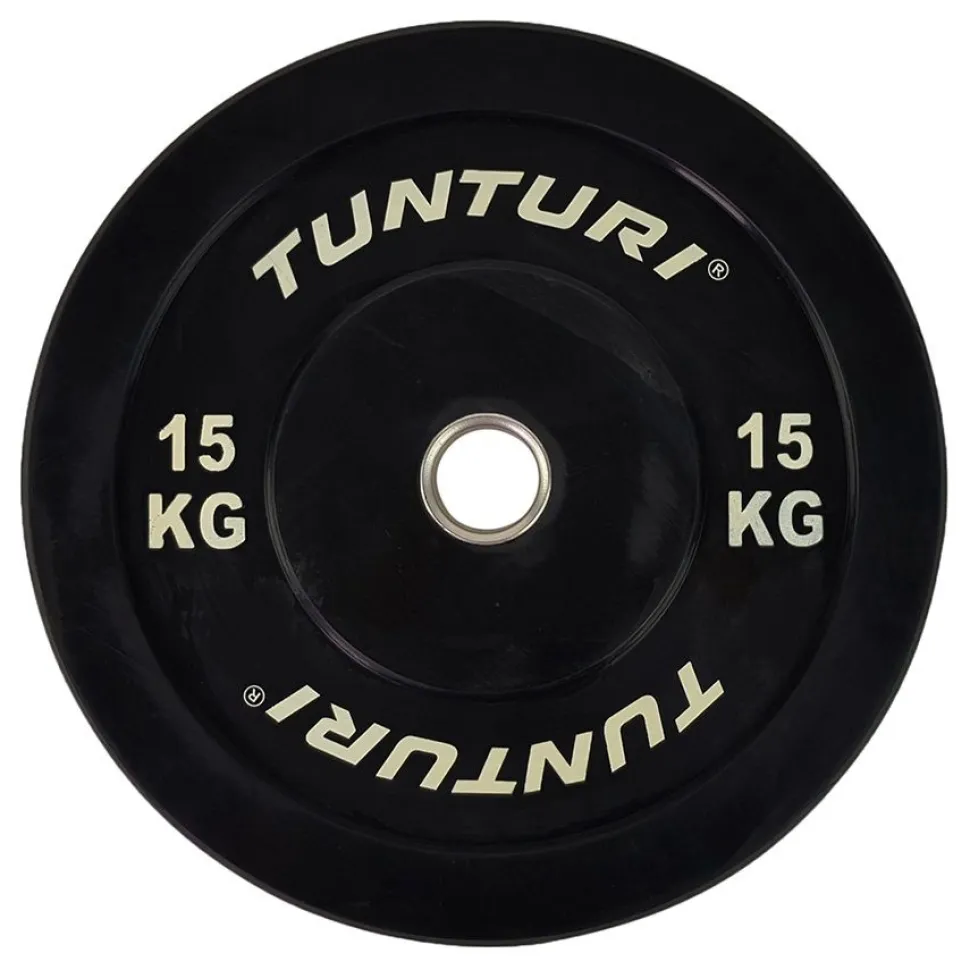 Levypaino Tunturi 15 kg musta