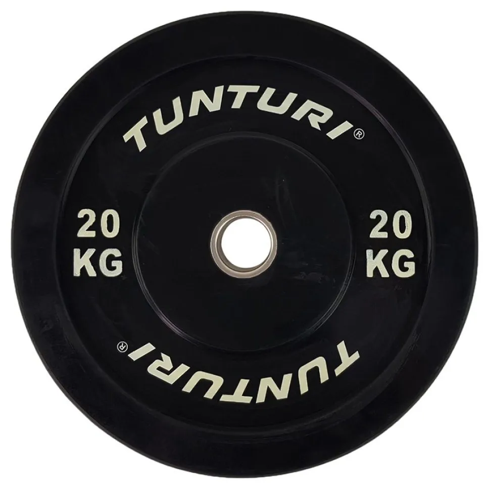 Levypaino Tunturi 20 kg musta