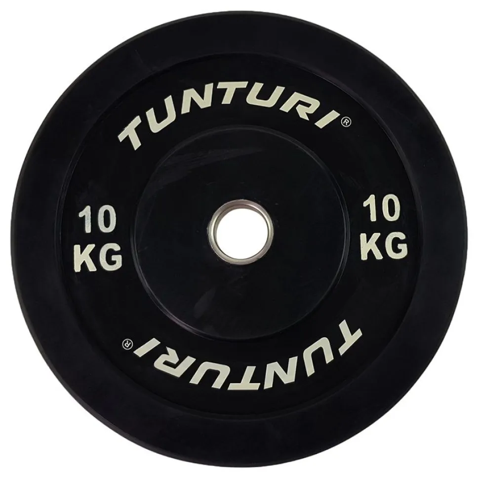 Levypaino Tunturi 10 kg musta