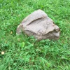 Maisemakivi Taidekivi D-30 Ø30cm punainen lasikuitua