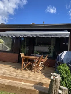 Markiisin varakangas, ilman runkoa, eri kokoja ja värejä