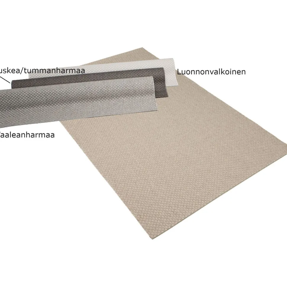 Matto Louhi 200x290 cm vaaleanharmaa