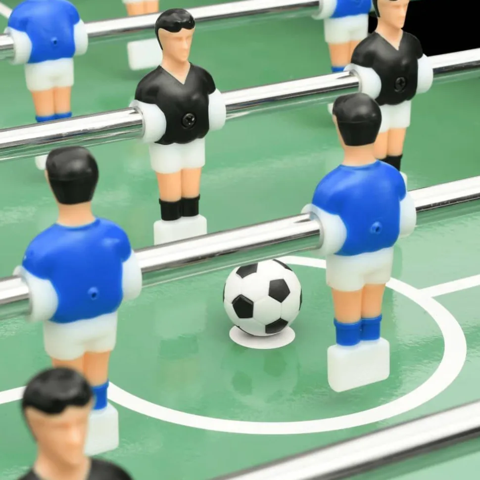 Monen pelin pöytä 15-in-1, 121x61x82cm, musta