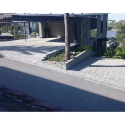 Muurikivi Beto-vallimuuri kansipari 560x200x100 mm harmaa