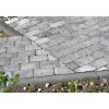 Nurmikon reunakivi Lakka 600x135x80 mm musta