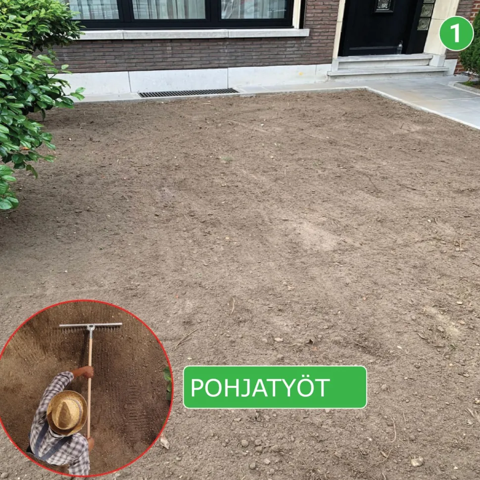 Nurmikon siemenmatto Turfquick Skugga, 10 m²