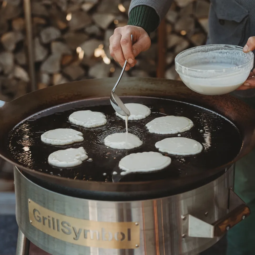 Paellasetti GrillSymbol PRO-580 Ø58 cm D-400 kaasupoltin säädinletkusetti