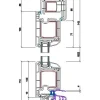 Parvekeovi Seicom PVC TD 2K, PVC, 2-lasinen mittatilausovi