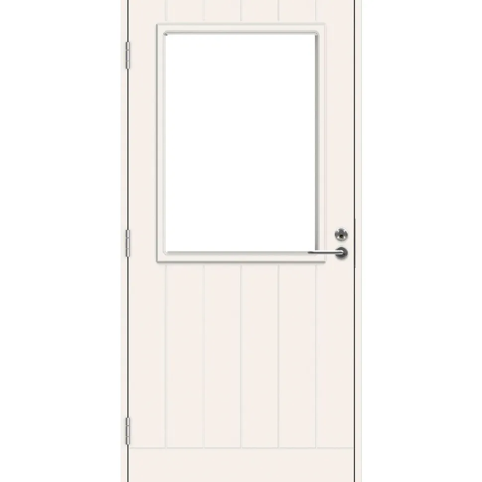 Parvekeovi Swedoor Balcony Eco Brahms 9x21 W12 karmi 130mm valkoinen vasenkätinen