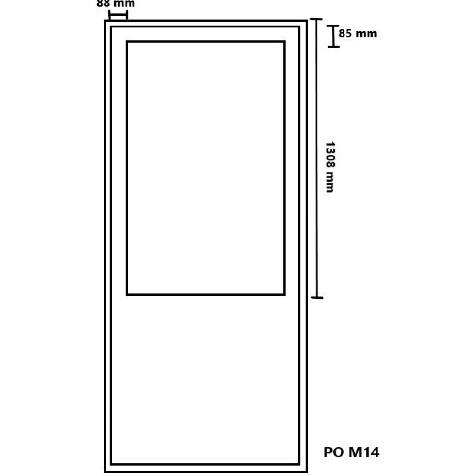 Parvekepariovi Kaskipuu PO5 M14 Thermo mittatilausovi