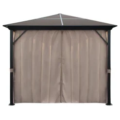 Paviljonki verhoilla  AB Polar 3x3 m beige