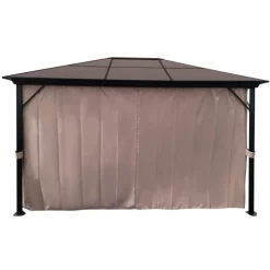 Paviljonki verhoilla  AB Polar 3x3 m beige