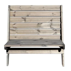 Penkki EcoFurn TuplaGranny 2.0 mänty harmaa