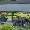 Pergolan rullakaihdin Home4You Mirador-80/88(3m), 27,9x22,45cm, harmaa