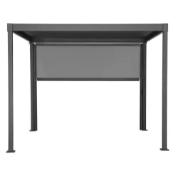 Pergolan rullakaihdin Home4You Mirador-80/88(3m), 27,9x22,45cm, harmaa