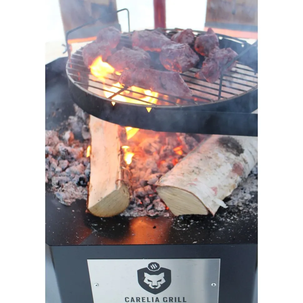Pihagrilli Carelia Grill® 9K-100 matala musta