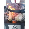 Pihagrilli Carelia Grill® 9K-80 Premium korkea ilman huuvaa musta