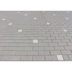 Pihakivi Rudus Kartanokivi 60 278x138x60 mm sileä harmaa