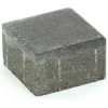 Pihakivi Rudus Kartanonoppa 80 138x138x80 mm sileä musta
