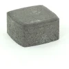 Pihakivi Rudus Klassikko neliö 60 115x115x60 mm sileä musta