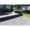 Pihakivi Rudus Luotokivi 336x246x80 mm profiloitu hiili